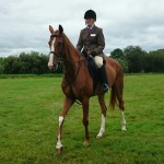 Alexis Hall and leggy lad competitor in the Open Class