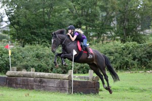 Competing in Class 4 – Beth Taylor on Lockstown Luvli Photo: Caroline Grimshaw for Equestrian News NI