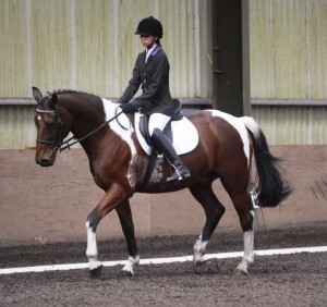 Tinker and Sarah Saied earn second in the Riding School competition