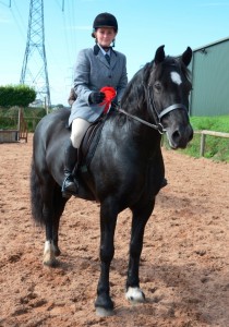 Top Working Hunter and Ridden Cob titles for "Magic" and Claire Robinson