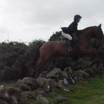 Vicky Slater on Paddy leaps the wall