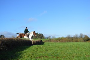 Gerard McCloskey on Rio  clearing the hedge