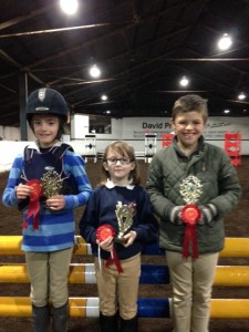 Friday night trophy winners at Mossvale Equestrian Centre