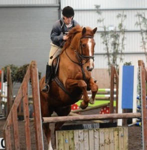 Murphy and Peadar McLaughlin ride a faultless 85cm course - Photo by Equi-Tog