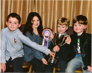 Home Championships 45cms assisted Team - Sam Hamilton.  Ellie McDowell, Andrew Sharvin and Harvey Mcgladdery