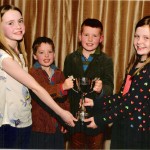 Home Championships 65 cms Team - Zara Burns, James Murphy,  Thomas Murphy and Zara Sharvin