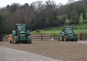 Show organisers at Ravensdale Lodge have used the seasonal break to good effect in preparation for the new season with all arenas having work carried out on them in addition to the annual "spring clean" at the centre. Photo: Niall Connolly.