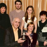 Napier family Trophy awarded to The Campbell Family,  Gavin, Rosemary, Stewart and Cathy. Included is Joint District  Commissioners Donna Quail and Alison Bissenden