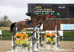 ESI Photography Ireland's Greg Broderick and Going Global, owned by Caledonia Stables at HITS Thermal.