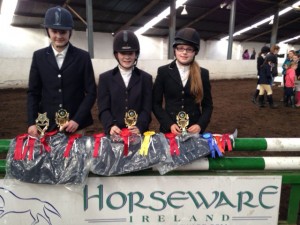 Winning team of HORSEWARE Junior league - mourne high flyers