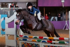 Victoria Fox and Jonny competing on Downshire's winning team