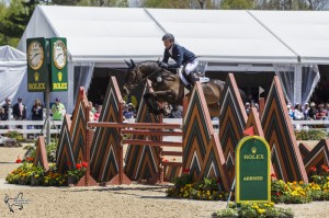 Germany's Michael Jung and Fischerrocana FST, winners of the 2015 Rolex Kentucky Three-Day Event, presented by Land Rover. (Ben Radvanyi photo)