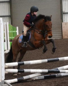  Toby Davison on "Jake" ride on into 1st over 60cm - Photo by Equi-Tog