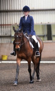Newcomers first place for Holly Reilly and Just Jake  - Photo by Equi-Tog
